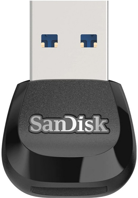 SanDisk 晟碟 記憶卡讀卡機, SDDR-B531-GN6NN, 黑色, 1個