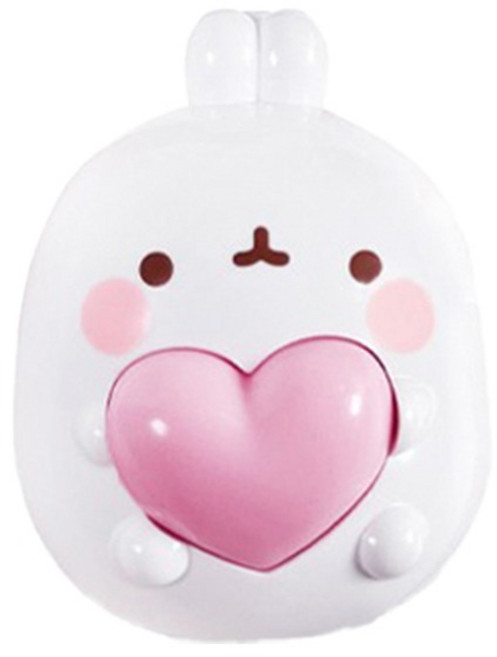 몰랑 아이아이엘 몰랑이 호신용 경보기 하트, 1개