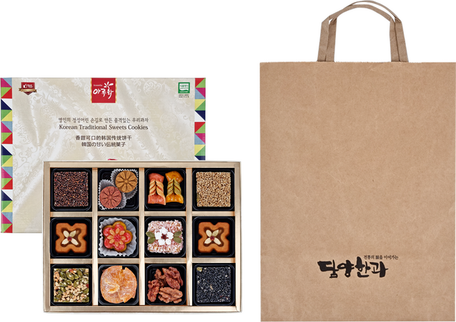 아루화 한마음 3호 한과세트, 272g, 1세트