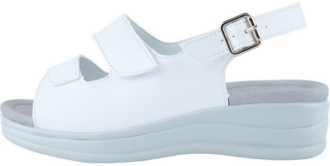 단골언니 여성용 나이팅 발등 조절 벨크로 타입 발편한 쿠션 샌들 간호화