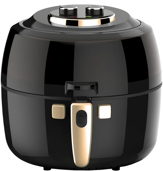 arlink 雅聯 自動翻炒 攪拌型氣炸鍋 6.5L 原廠保固, EC-990, 黑色
