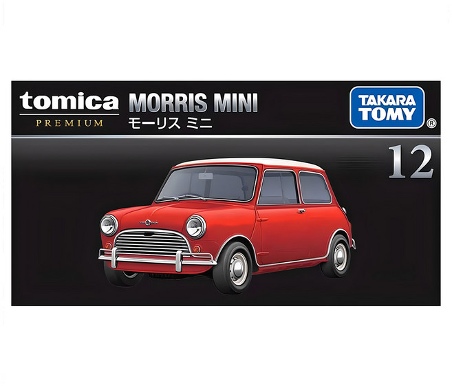 TOMICA PREMIUM 12 Morris Mini 模型車, 紅色, 1台