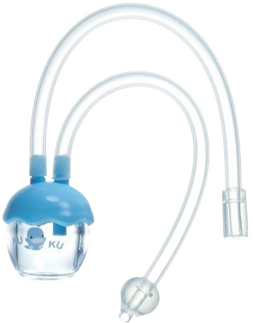 KU.KU Duckbill 酷咕鴨 自控式吸涕器 藍色, KU5342, 1個