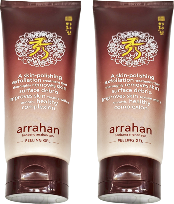 arrahan 檸檬煥白去角質凝膠, 180ml, 2件