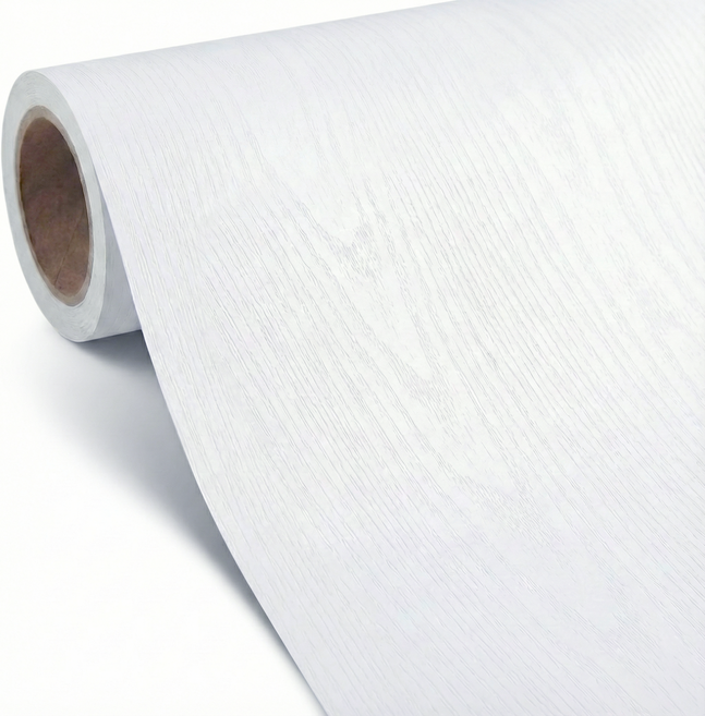 탐사 리폼용 점착형 무늬목 시트지, 화이트