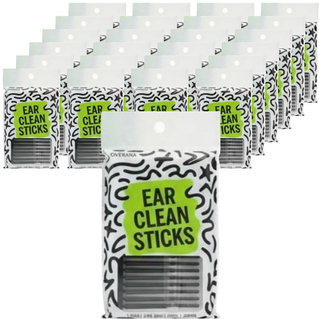 노베라나 일회용 점착식 귀이개, 20개입, 25개