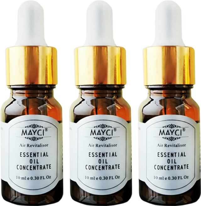 MAYCI 香氛精油 10ml - 100%純天然水溶性, 3瓶