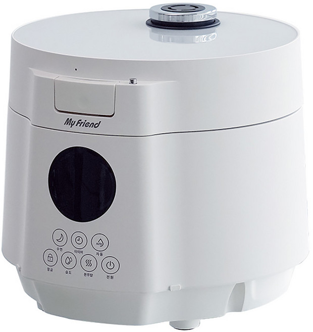 마이프랜드 스티모 스테인리스 대용량 간편세척 가열식 가습기 4.5L, MF-88, 화이트