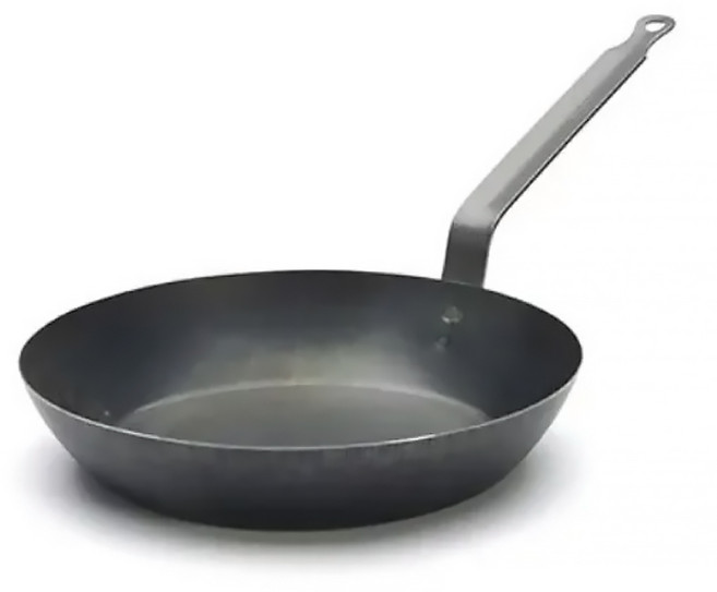 de Buyer 畢耶 原礦里昂系列 平底極輕炒鍋 5020.26 0.69kg, 26cm, 1個