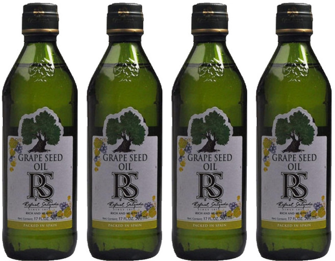 라파엘 살가도 포도씨유, 500ml, 4개