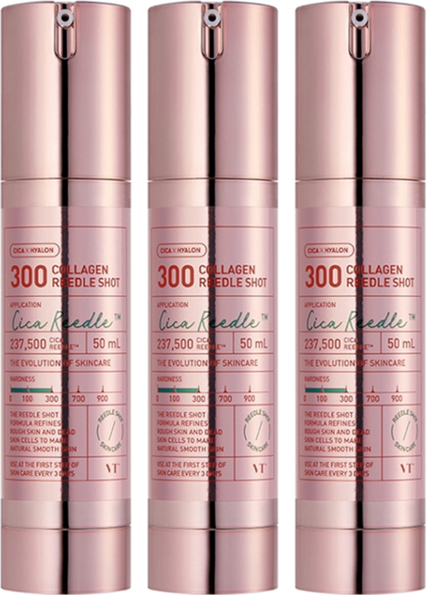 VT COSMETICS 膠原蛋白精華 300, 50ml, 3瓶