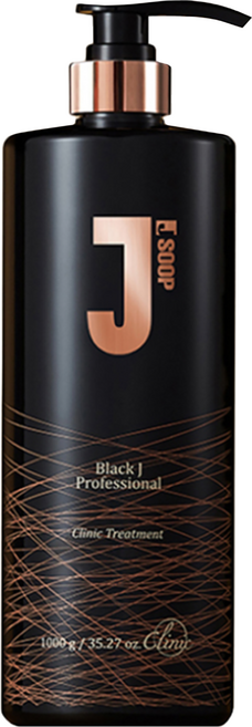 J'SOOP Black J 專業沙龍級護髮素, 1kg, 1瓶