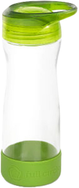 Corelle Brands 康寧餐具 隨行玻璃瓶, 冰心綠, 475ml, 1個