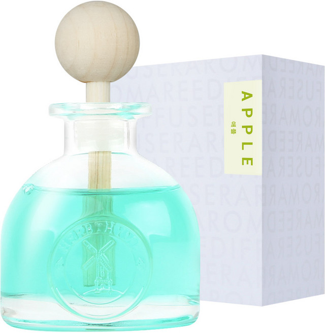 허브타임 차량용 디퓨저 60ml, 애플, 1개