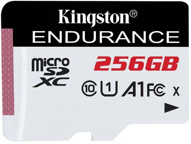 Kingston 金士頓 microSDXC Endurance 95R/45W C10 A1 UHS-I Card Only SDCE, 256GB, 1個