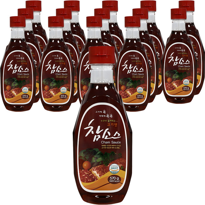 참 고기엔 참소스, 570g, 15개