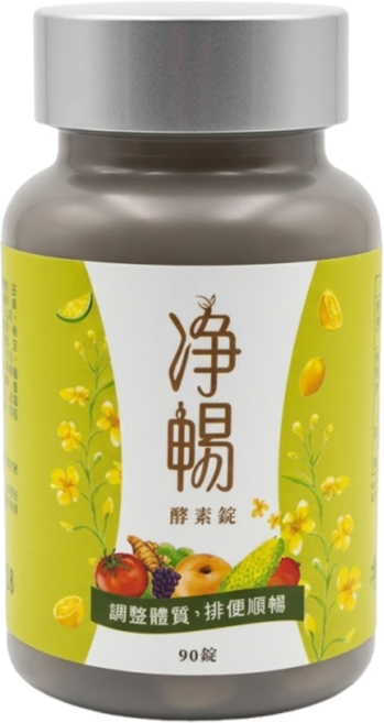 大漢酵素 淨暢酵素錠, 90錠, 300mg, 1盒