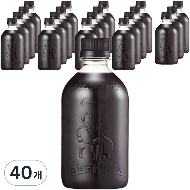칸타타콘트라베이스 콜드브루 무라벨, 400ml, 40개