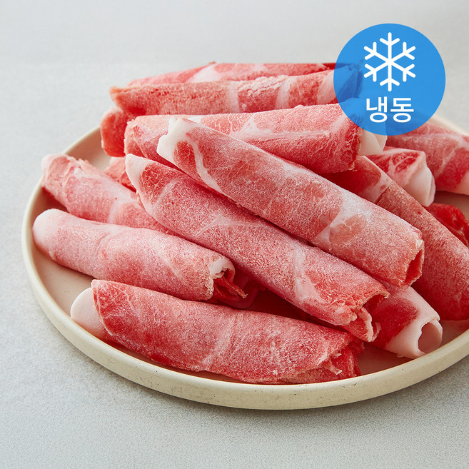 곰곰 한돈 대패 목살 (냉동), 500g, 1개