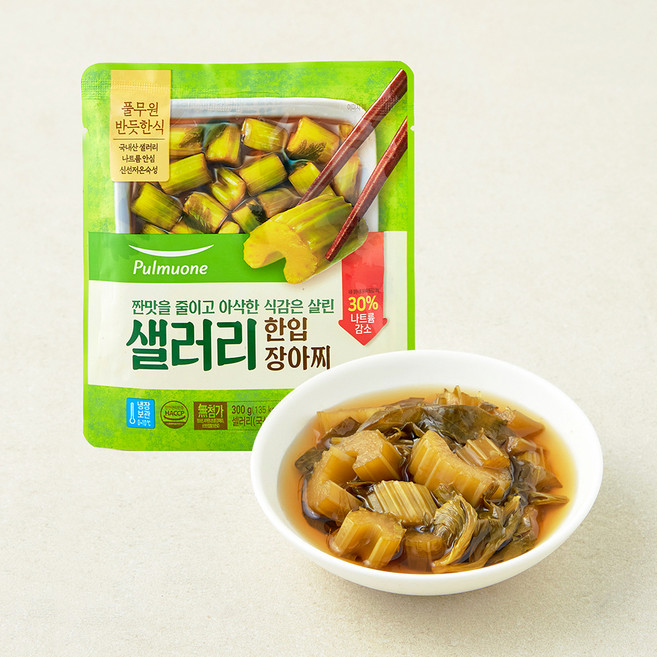 풀무원 샐러리 한입장아찌, 300g, 1개