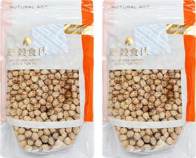 源穀食代 埃及豆(雪蓮子), 500g, 2包