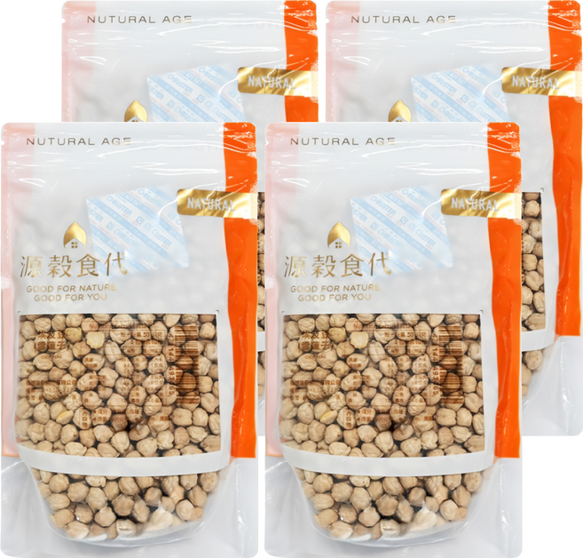 源穀食代 埃及豆(雪蓮子), 500g, 4包