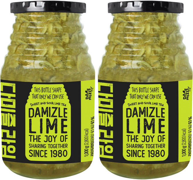 다미즐 라임차, 1kg, 2개, 1kg, 1개입