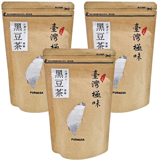 源順食品 黑豆茶, 25g, 10包, 3袋