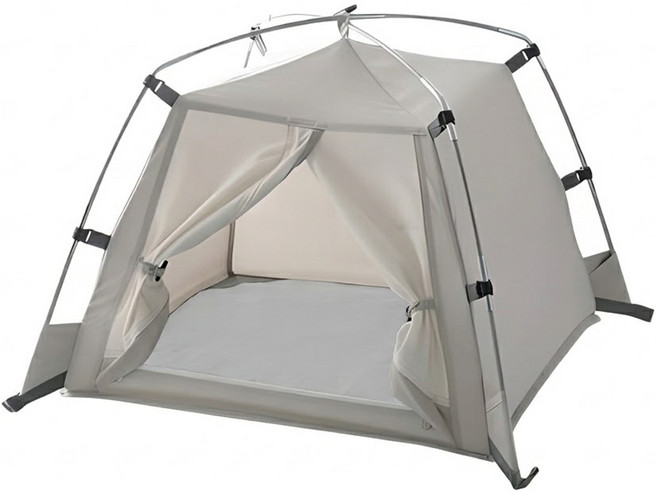 DDASUMI TENT Ttasumi寵物 戶外狗屋, 1個, 灰色