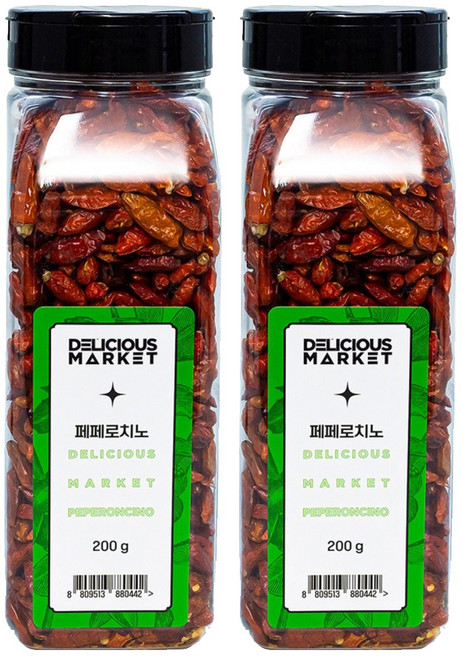 딜리셔스마켓 페페로치노홀, 200g, 2개