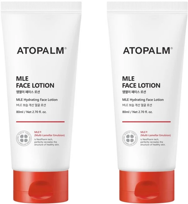 아토팜 MLE 페이스 유아로션, 80ml, 2개 - 쿠팡