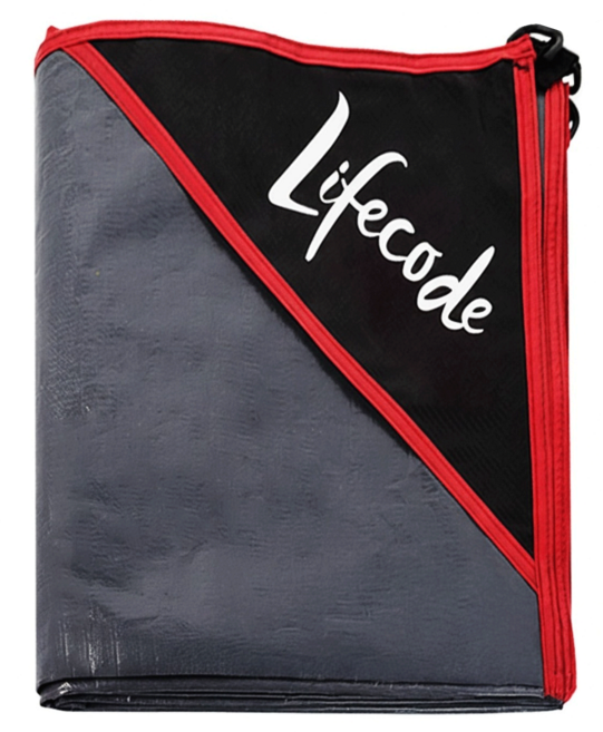 Lifecode 生活密碼 加厚防水PE地墊, 灰黑色