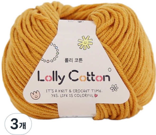 앵콜스 롤리코튼 뜨개실, 22 커리, 3개