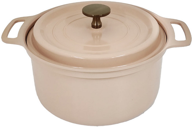 FREIZ 和平 Cookshare Light Rakupot 粉色 輕巧鍋具, 18cm, 1個