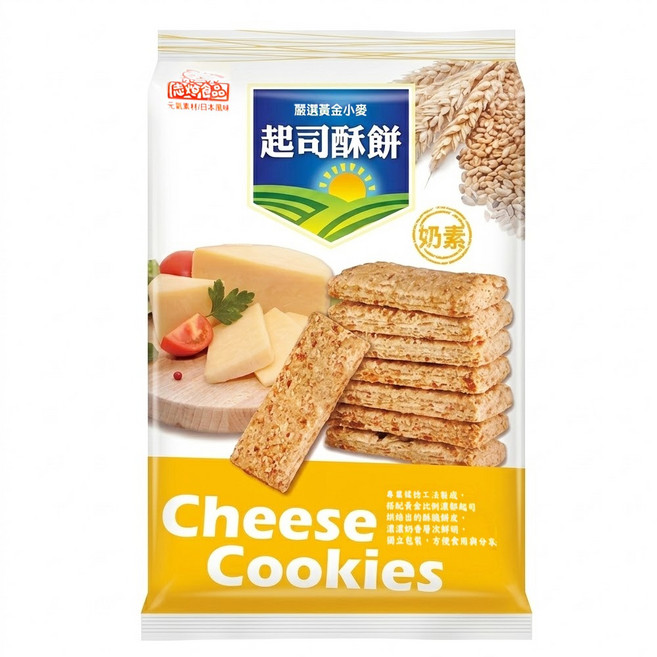 志烜食品 起司酥餅, 300g, 1包
