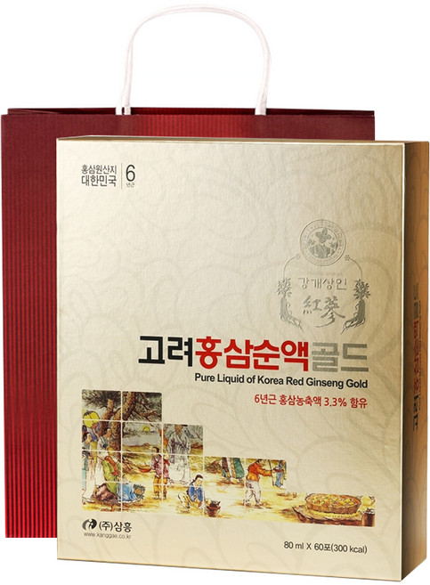 강개상인 고려 홍삼 순액 골드, 4.8L, 1개