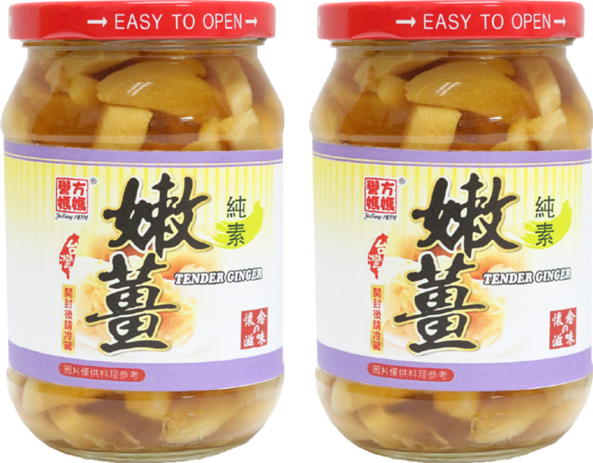 譽方媽媽 味醂嫩薑, 380g, 2罐