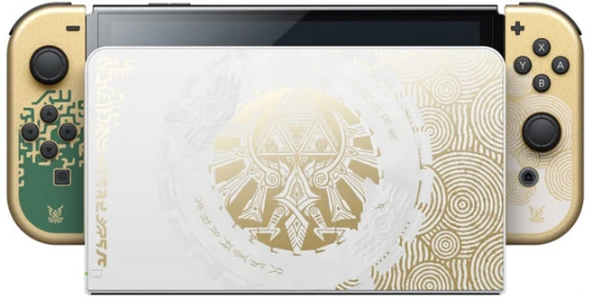 Nintendo 任天堂 SWITCH 台灣公司貨 OLED款式 遊戲主機 保固一年, 薩爾達傳說 王國之淚版