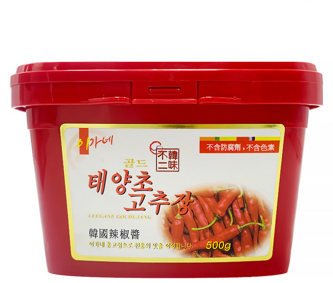 韓味不二 韓國辣椒醬 500g 1盒