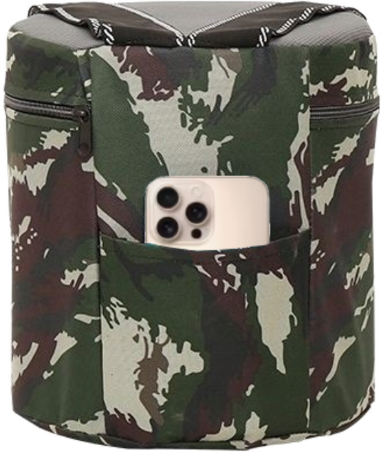 방그리 핸드폰 보관 포켓 농사용 작업 의자 25cm, 1개