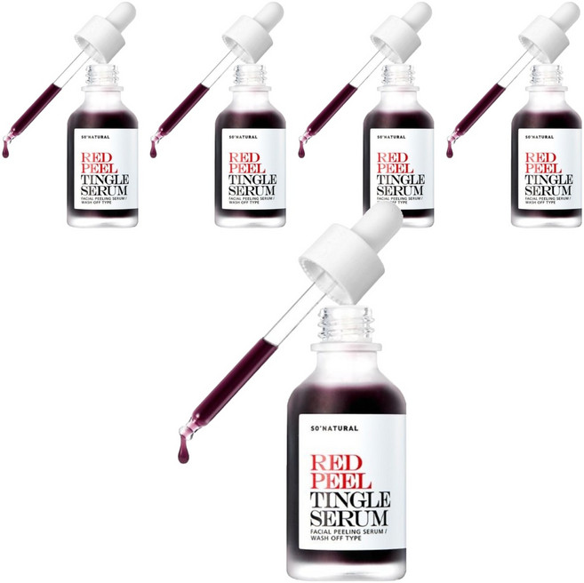 쏘내추럴 레드 필 팅글 세럼, 35ml, 5개