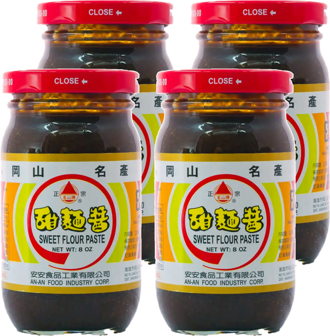 名山牌 甜麵醬, 230g, 4罐