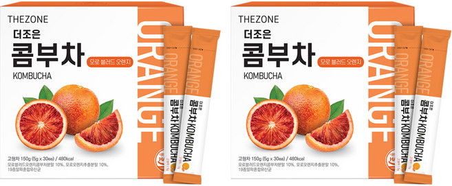 더존건강 더조은 콤부차 모로블러드오렌지, 5g, 30개입, 2개