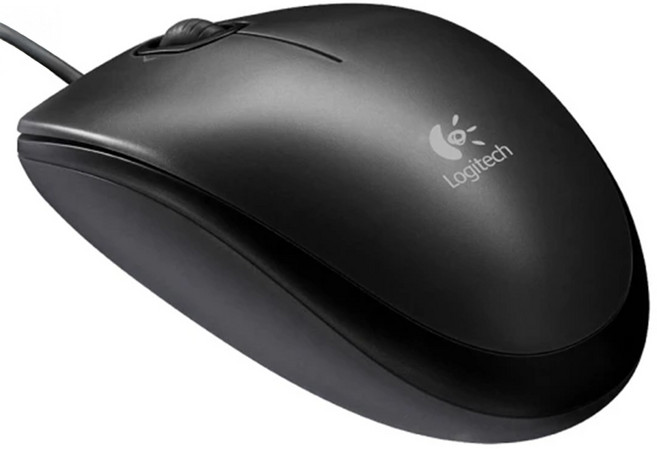 logitech 羅技 全尺寸有線滑鼠 M90, M-U0026