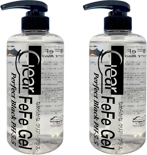 클리어페페 PH 5.5 바디 마사지젤 펌프형, 500ml, 2개