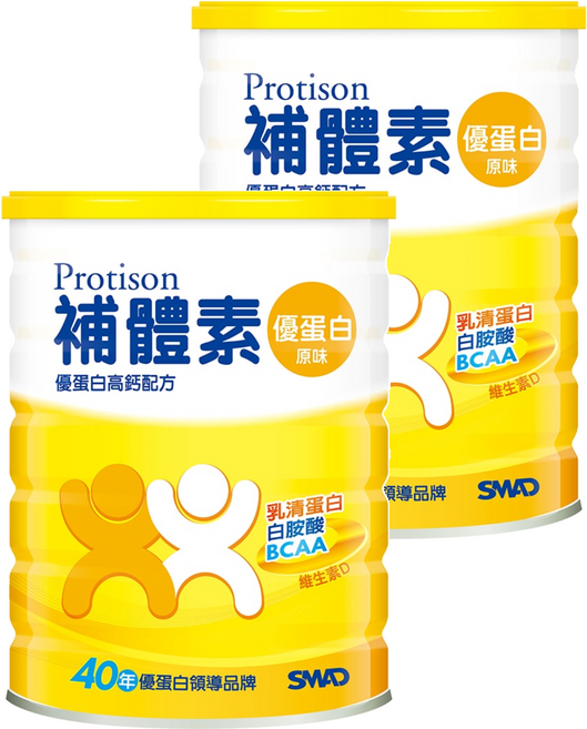 SMAD 補體素 成人補體素, 750g, 2罐