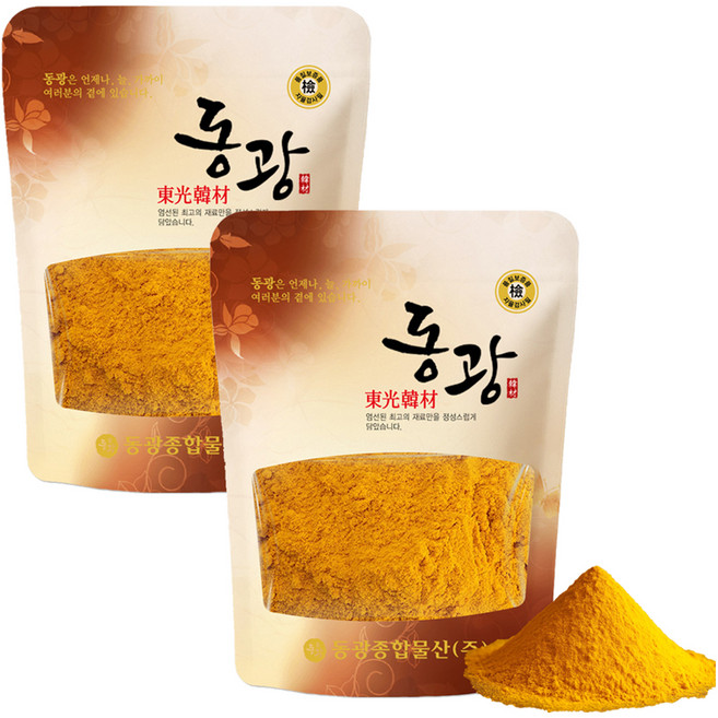 동광한방몰 강황 가루, 2개, 500g