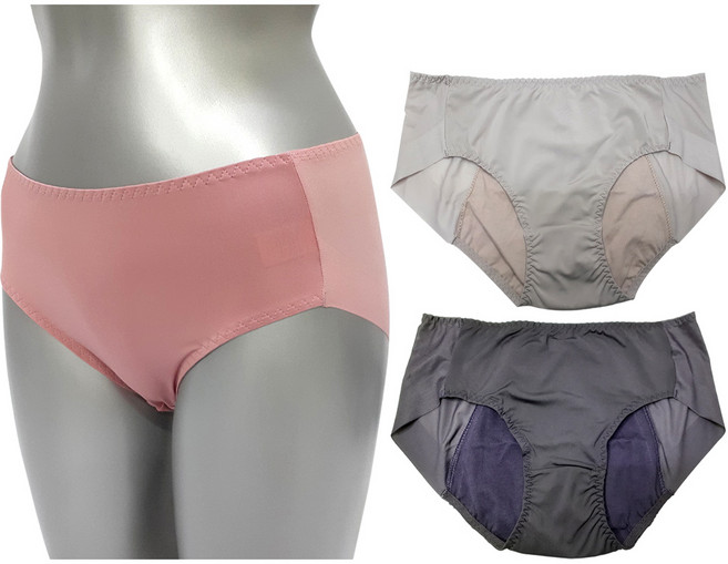 제임스딘 여성용 방수포 노라인 팬티 3종 세트