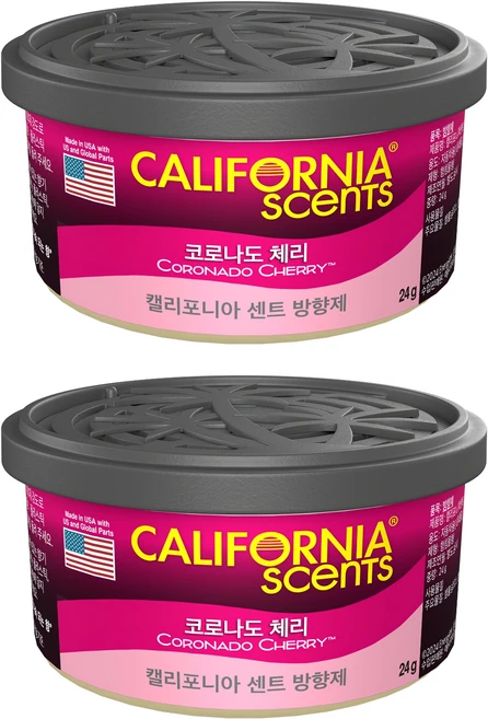 캘리포니아센트 방향제, 2개, 코로나도 체리 - 쿠팡