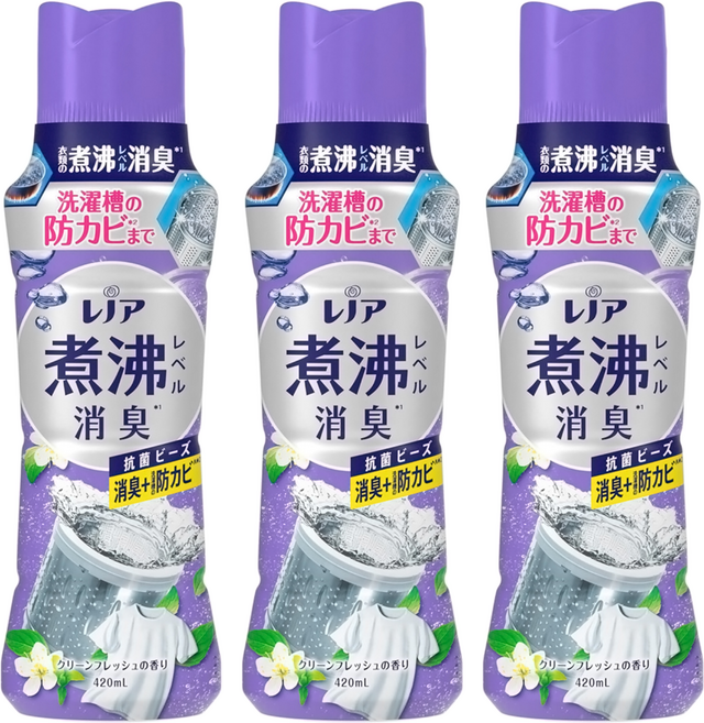 Lenor 蘭諾 煮沸衣物香香豆 花香紫, 420ml, 3個